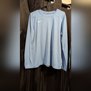 Nike Long Sleeve Top - Light Blue